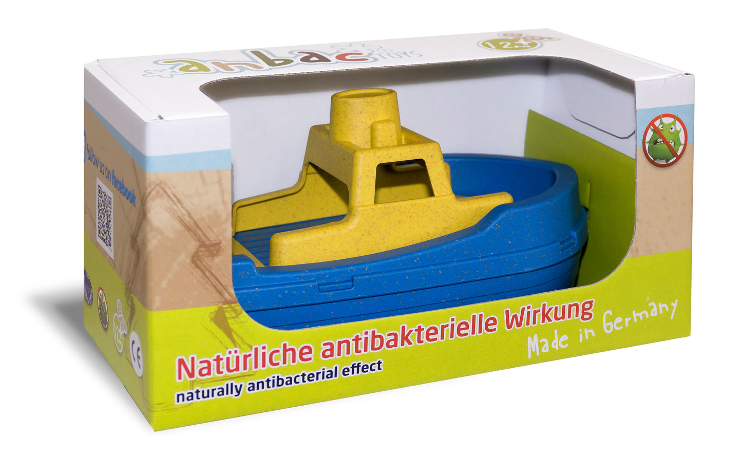 verpacktes Schiff mit natürlicher antibakterieller Wirkung